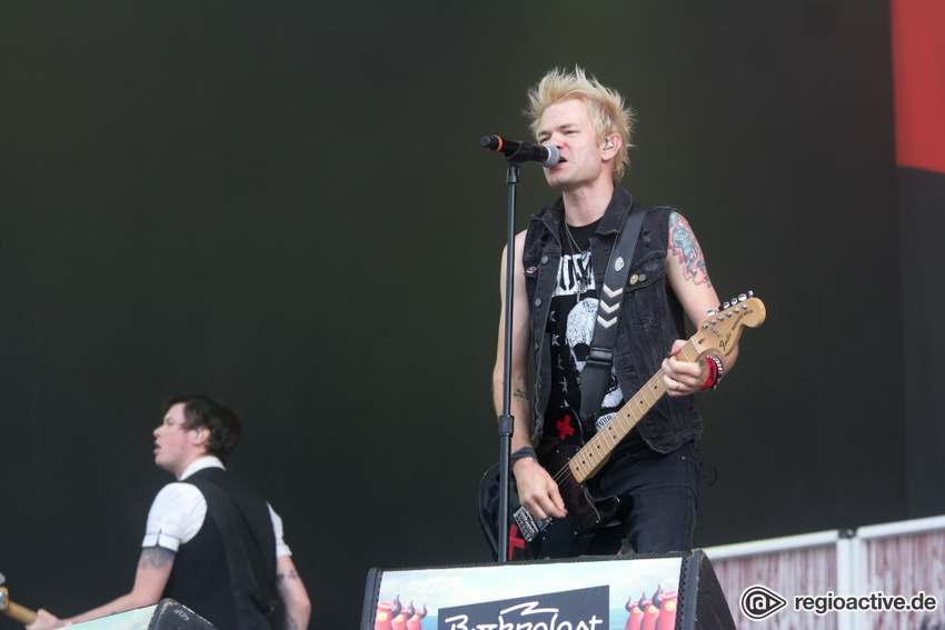 Sum 41 live auf dem Highfield Festival 2016